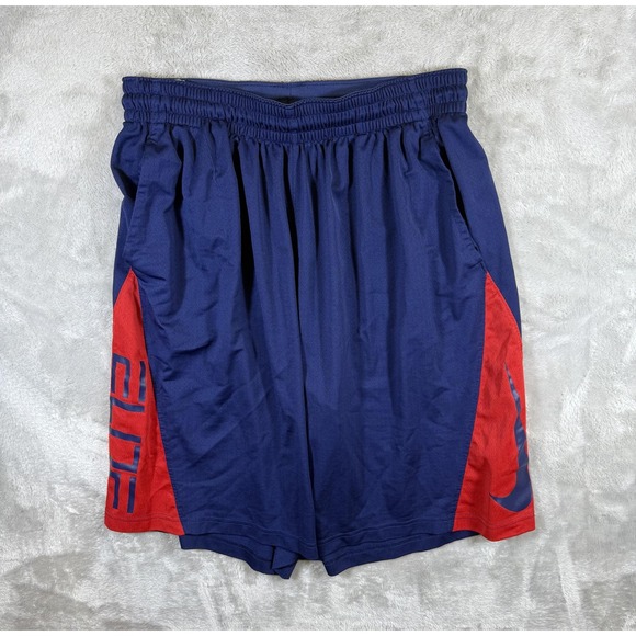 Nike Dri-Fit Elite Shorts Mens 2XL XXL Basketball Athletic Polyester - Picture 1 of 10